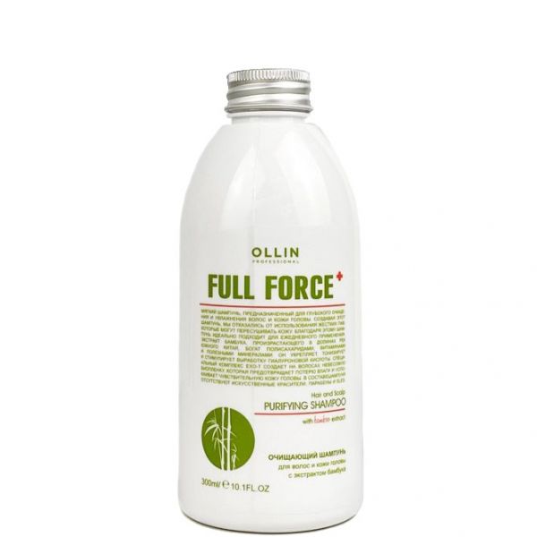 Purifying Shampoo with Bamboo Extract Full Force OLLIN 300 ml
